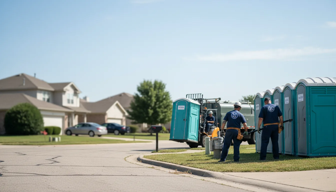 Porta Potty Rental in Omaha, GA near me